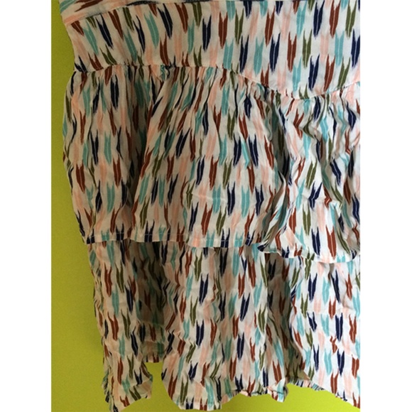 Bethany Mota Ruffled Tiered Skater Skirt Sz XL - Picture 3 of 8